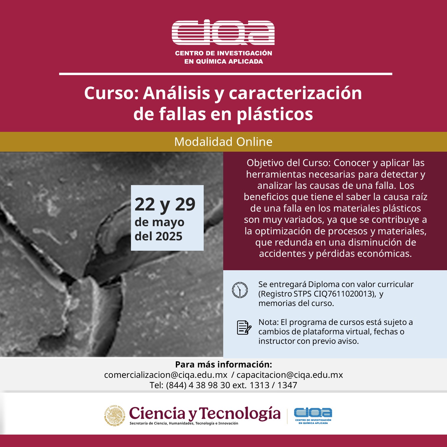 Análisis y Caracterización de Fallas en Plásticos